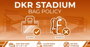 dkr stadium bag policy