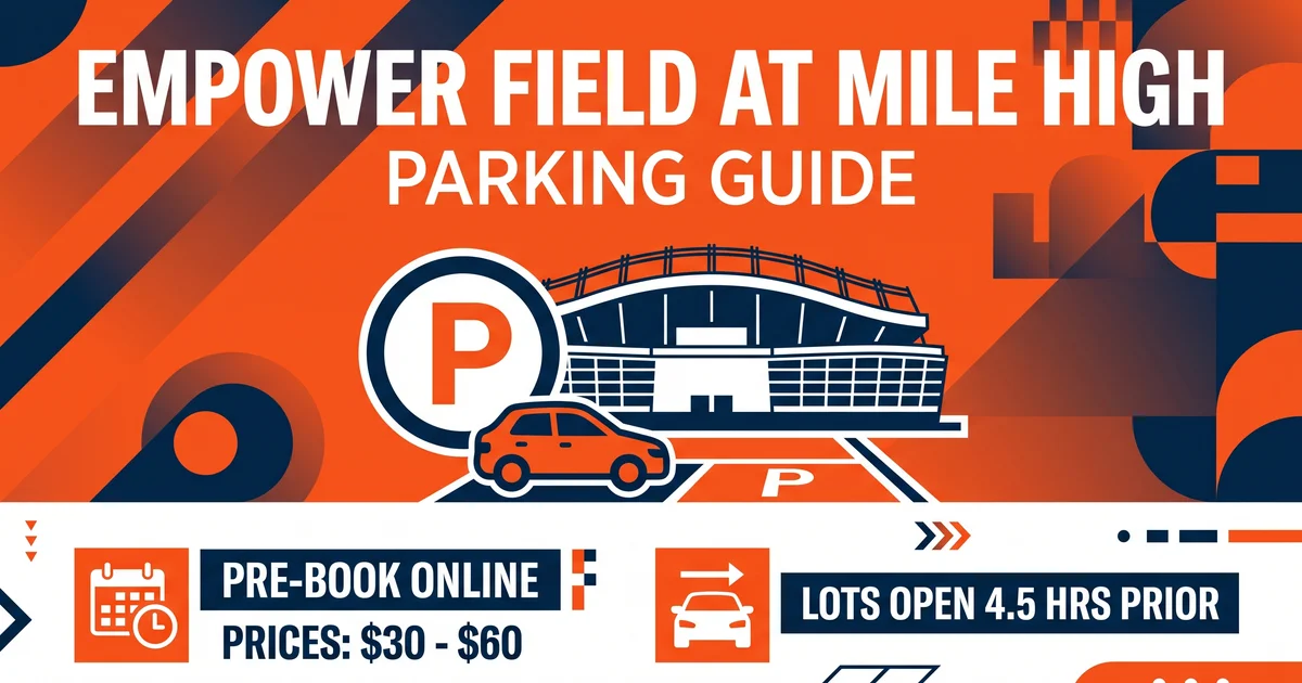 empower field at mile high parking guide