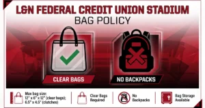 l&n federal credit union stadium bag policy