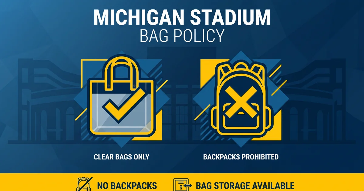 michigan stadium bag policy