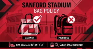 sanford stadium bag policy