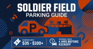soldier field parking guide