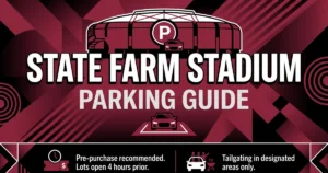 state farm stadium parking guide