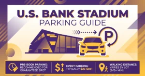 u.s. bank stadium parking guide